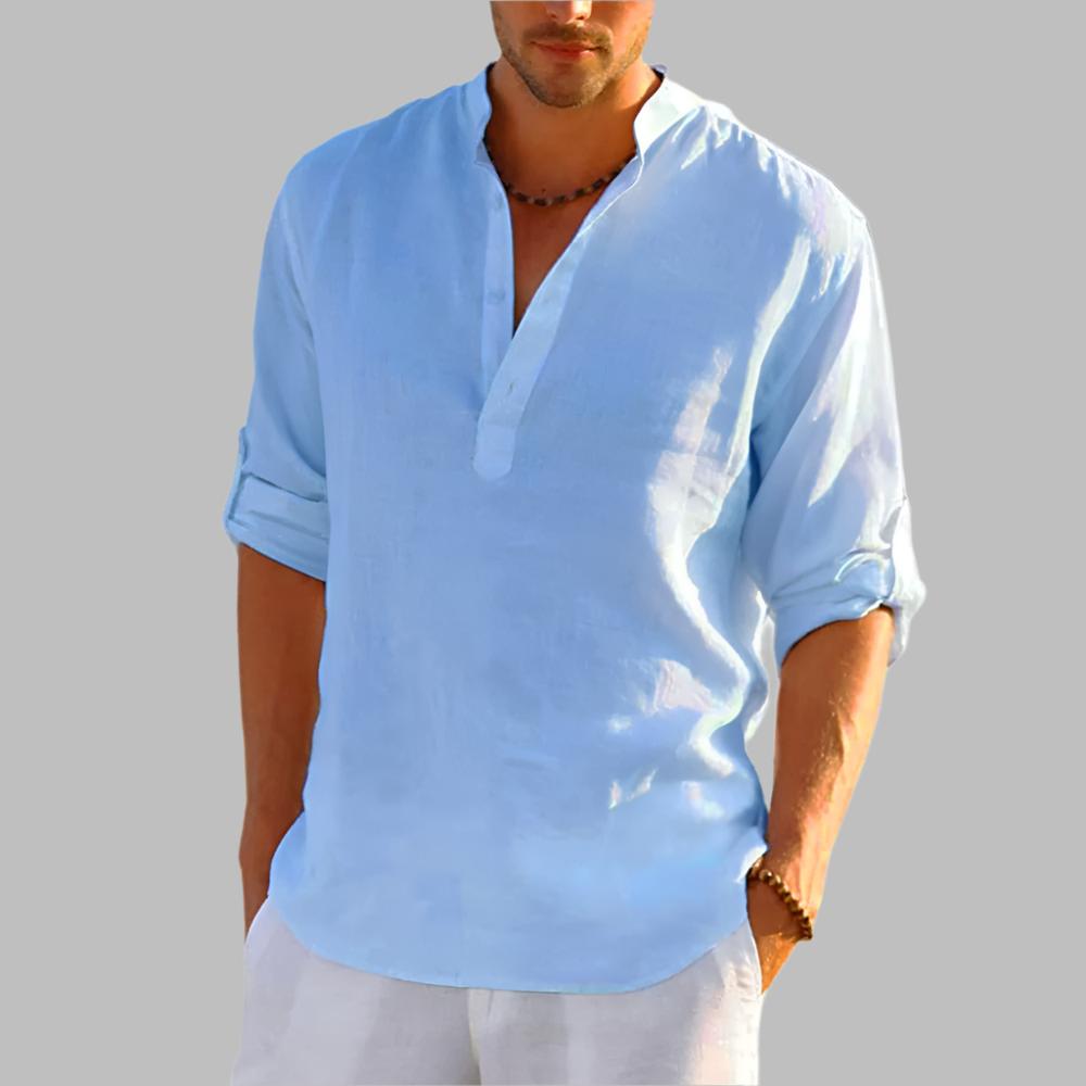 Matteo – Vielseitiges Herren-Leinenhemd