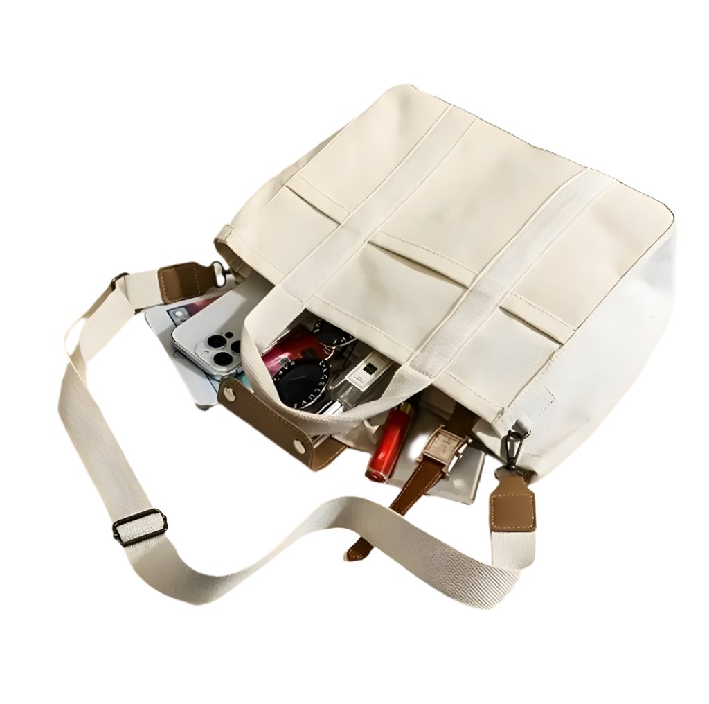 Valentina – Handgefertigte Vintage-inspirierte Alles-Tasche