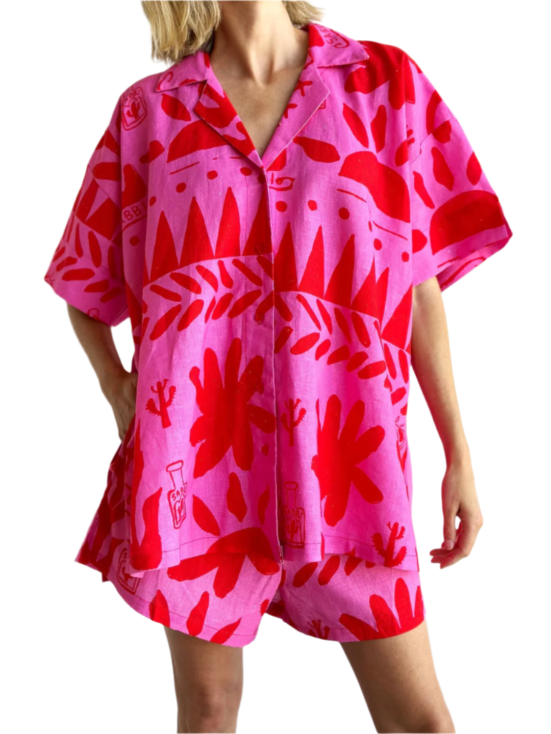 Levi – Relaxed Comfort Kurzarm-Set für Damen