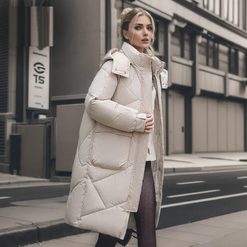 Valentina – Eleganter Damen-Langmantel für Winterstyle