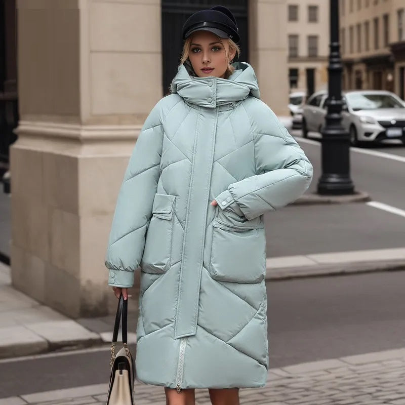 Valentina – Eleganter Damen-Langmantel für Winterstyle