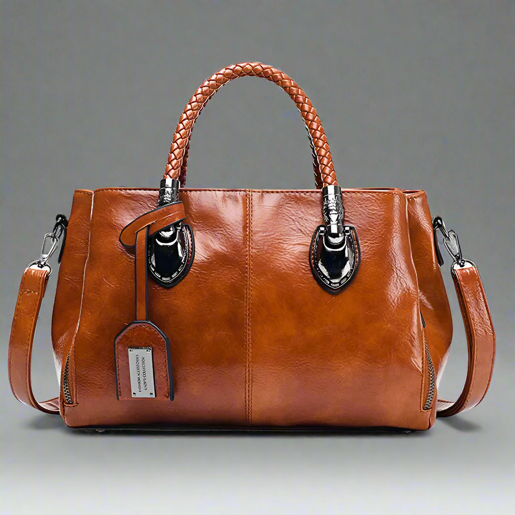 Léonie – Geräumige Ledertasche für stilbewusste Frauen