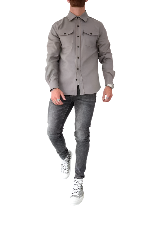 Giovanni – Hofmann Hemdjacke mit Knopfleiste für Herren