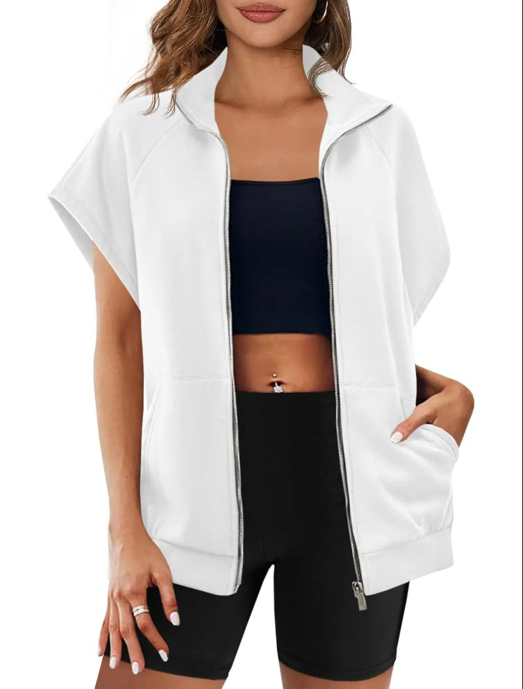 Isabella – Bequeme Trainingsweste mit Reißverschluss für Damen