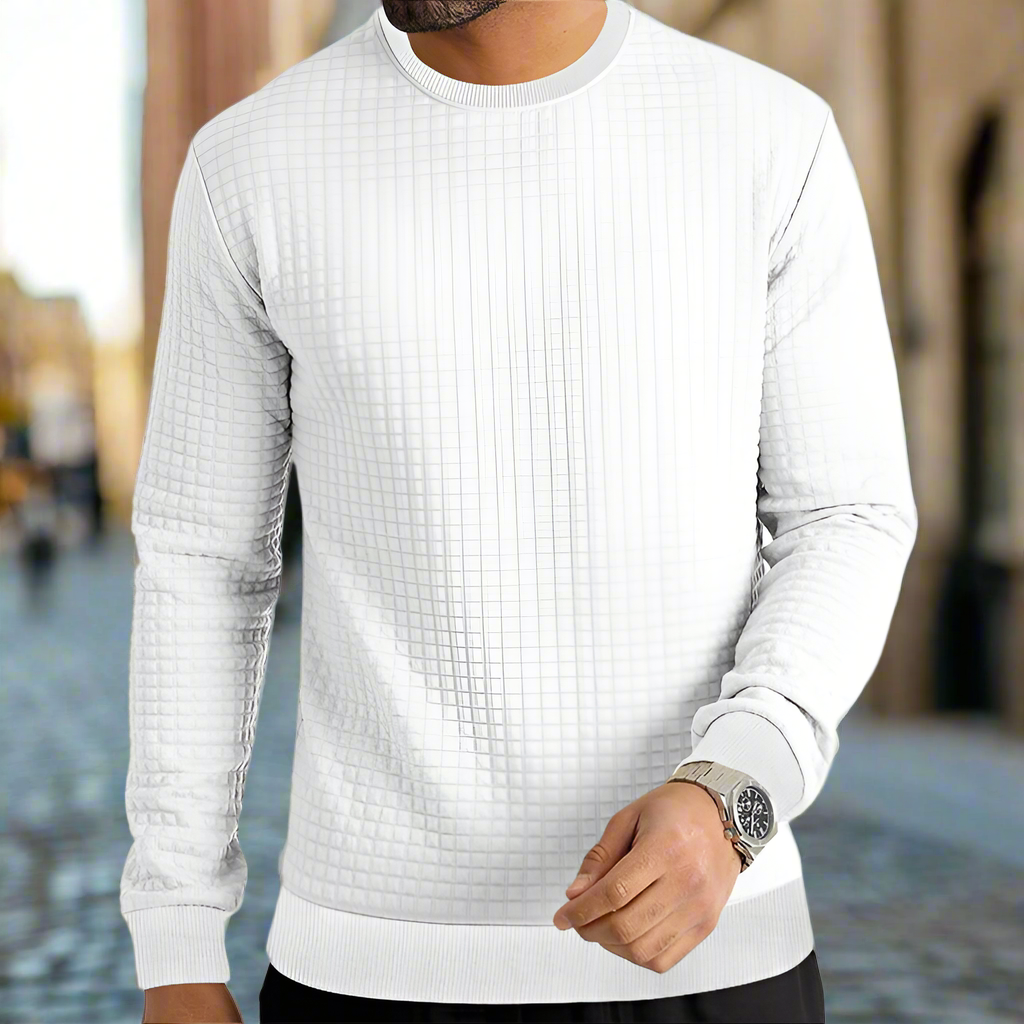 Matteo – Klassisches Pullover Sweatshirt für Herren