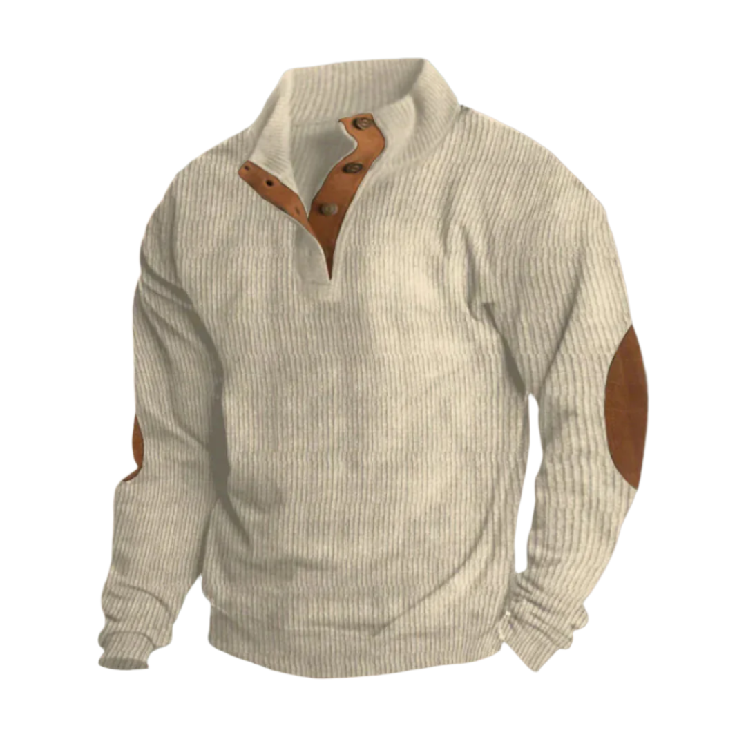 Henry – Halbk-knopf Pullover für Herren