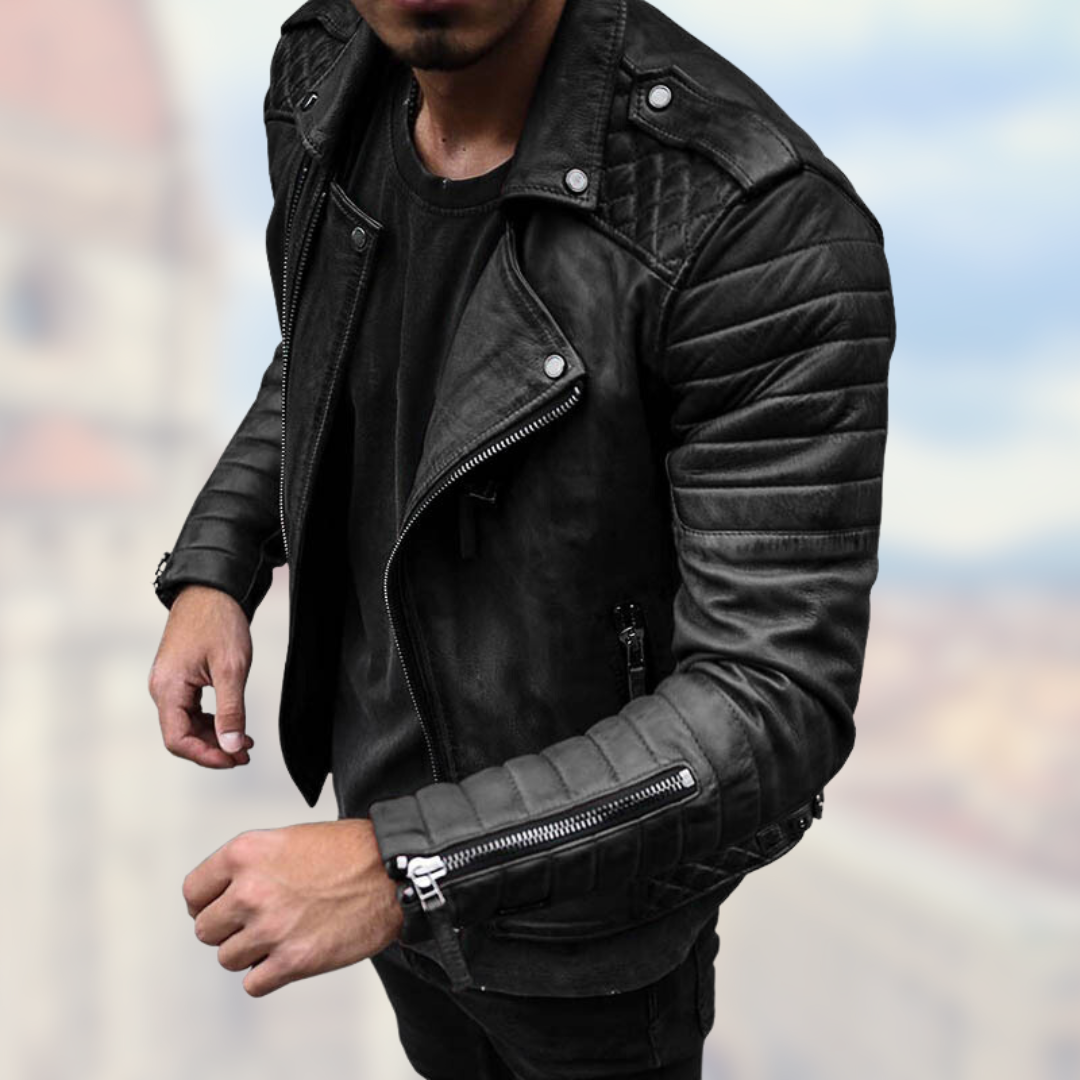 Antonio – Klassische Herren Lederjacke, Vielseitiger Stil für den Alltag