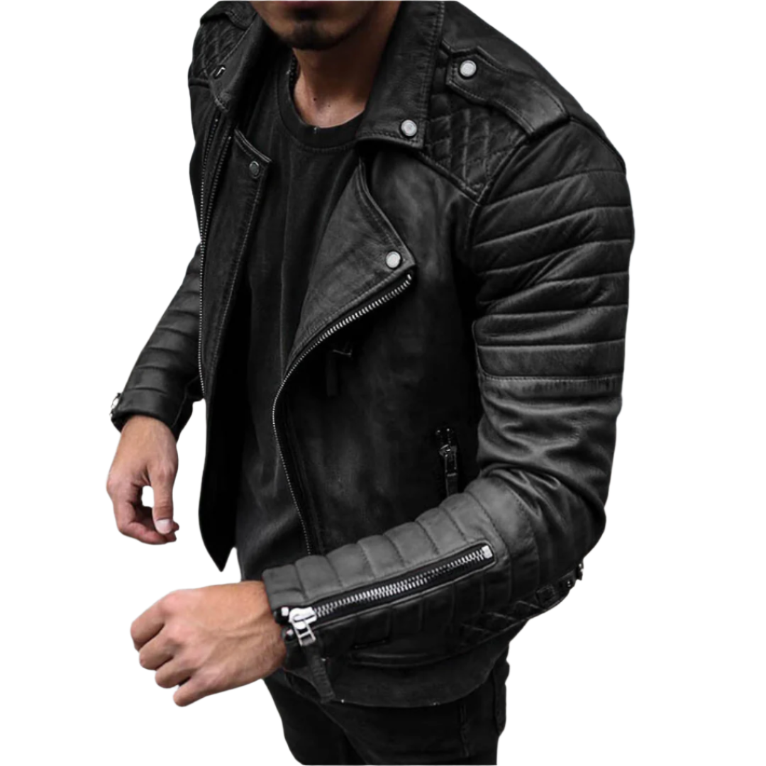 Antonio – Klassische Herren Lederjacke, Vielseitiger Stil für den Alltag