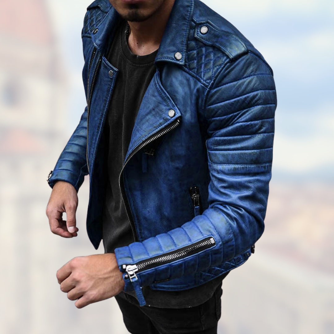 Antonio – Klassische Herren Lederjacke, Vielseitiger Stil für den Alltag