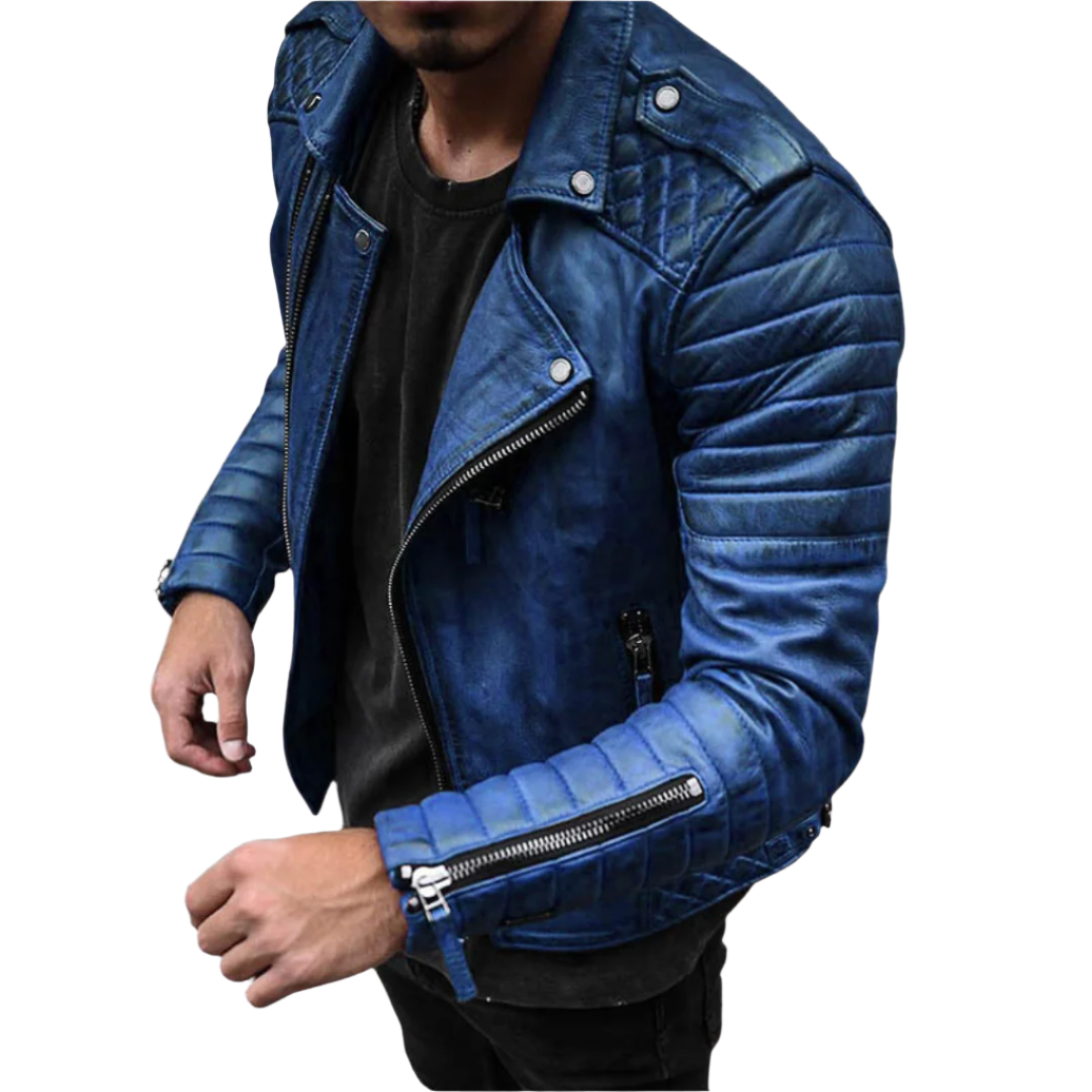 Antonio – Klassische Herren Lederjacke, Vielseitiger Stil für den Alltag