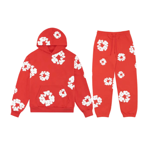Luca – Ikonischer Unisex-Trainingsanzug mit Blumenprint Set