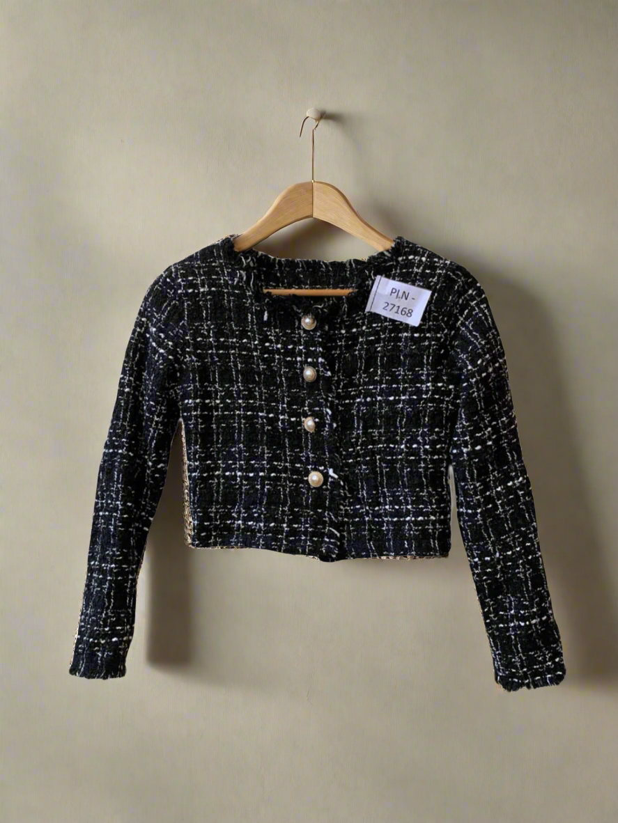 Isabella – Hahnentritt Damen-Kurzjackes