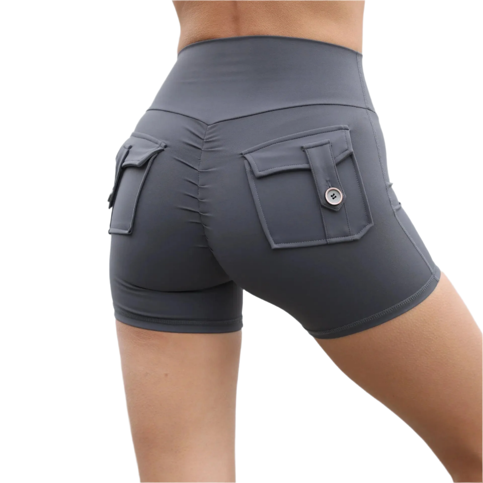 Sofia – Stilvolle Hochbund-Yogashorts für Damen
