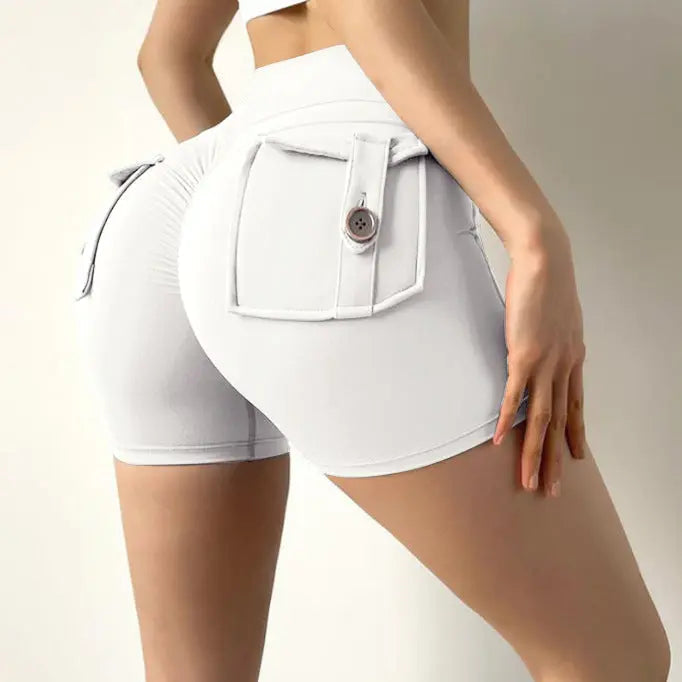 Sofia – Stilvolle Hochbund-Yogashorts für Damen