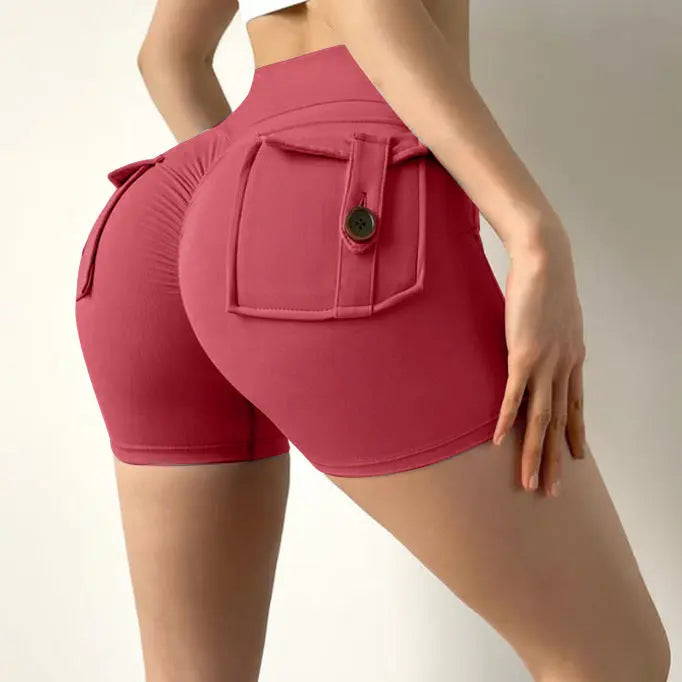 Sofia – Stilvolle Hochbund-Yogashorts für Damen