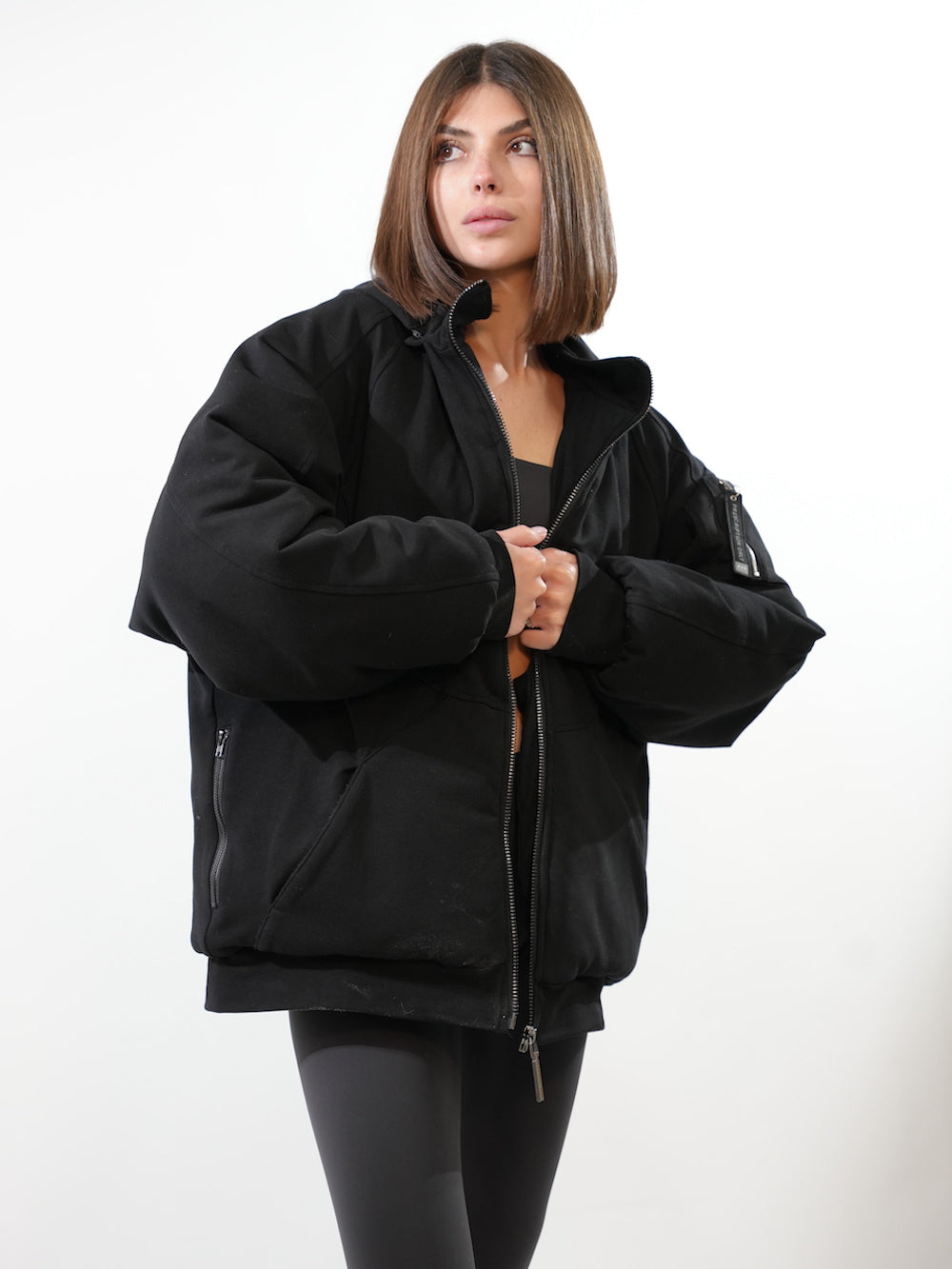 Luca – Prescription Convertible Bomber Hoodie (Unisex)