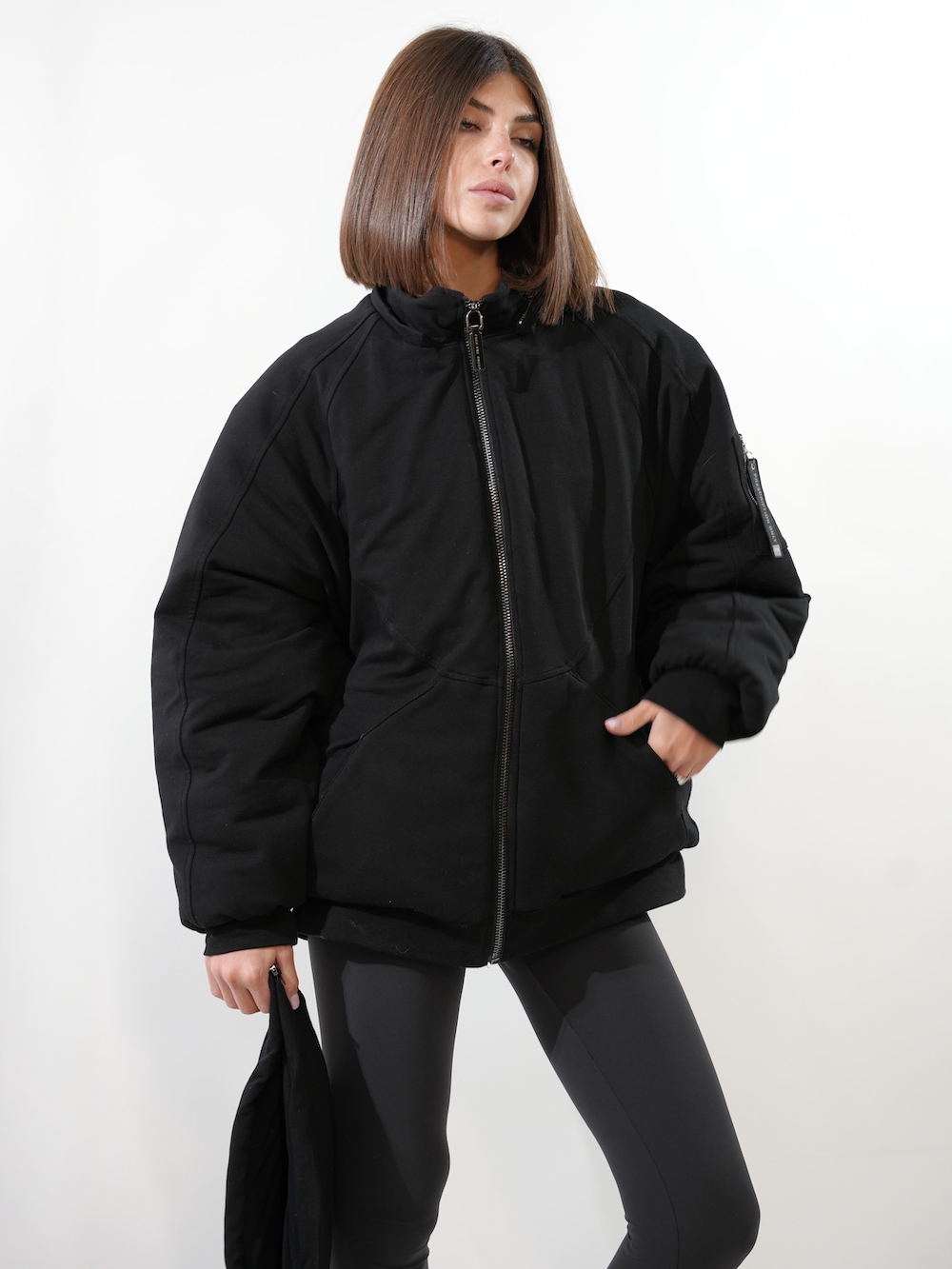 Luca – Prescription Convertible Bomber Hoodie (Unisex)