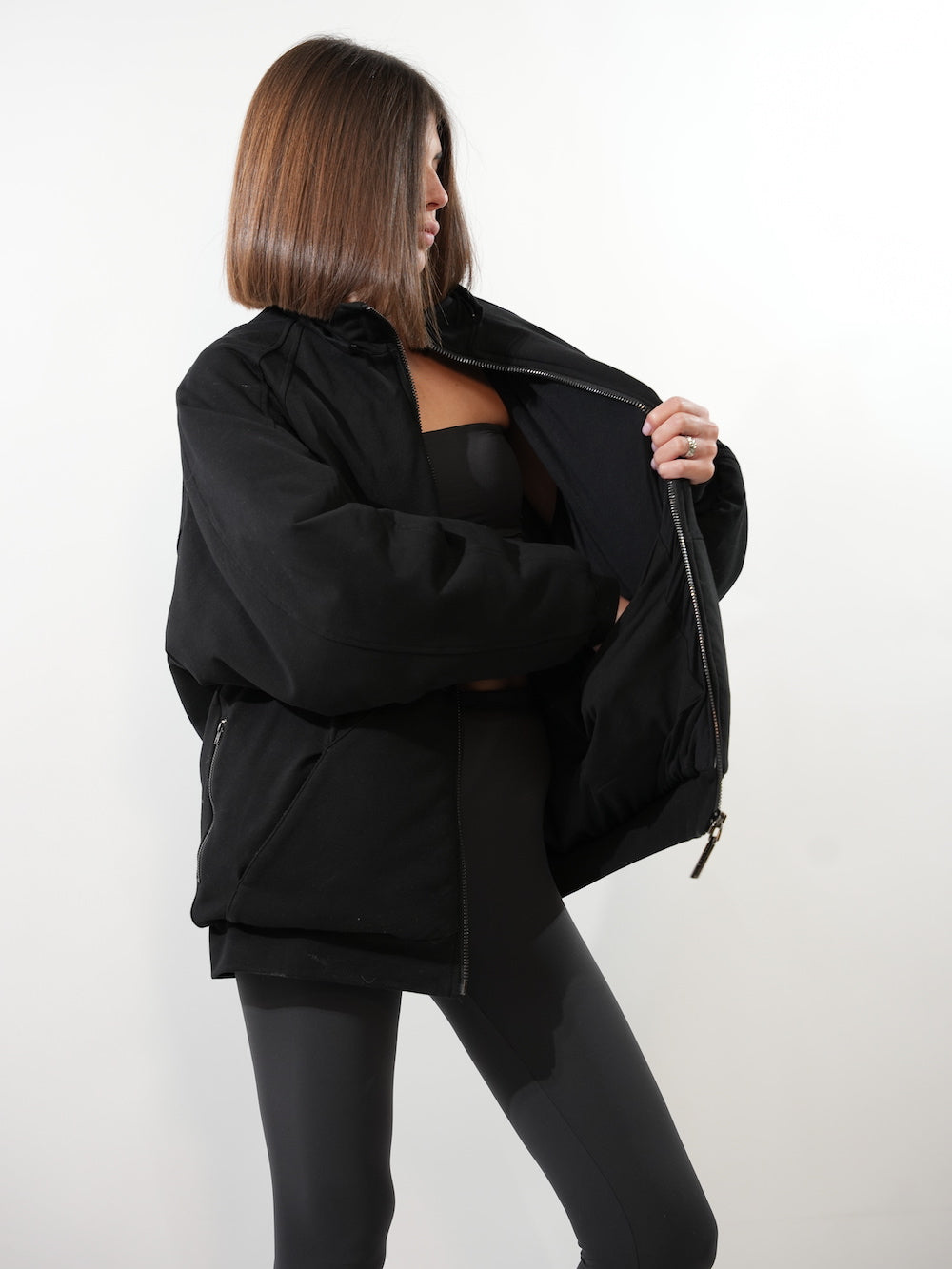 Luca – Prescription Convertible Bomber Hoodie (Unisex)