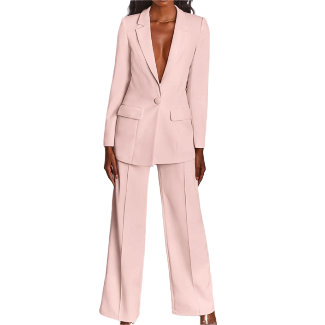 Honey – Elegantes Blazer- und Hosenset für Damen