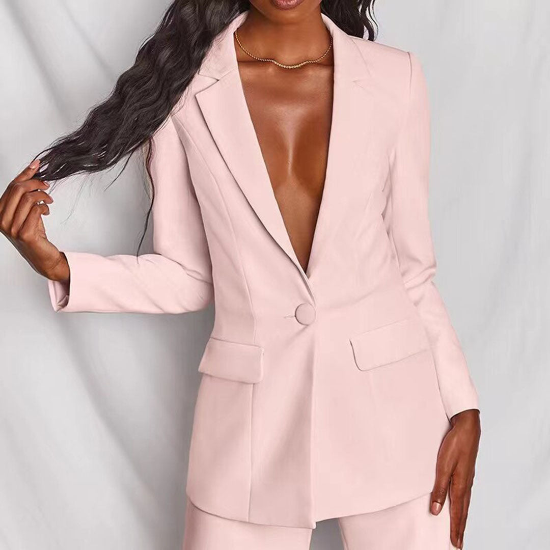 Honey – Elegantes Blazer- und Hosenset für Damen