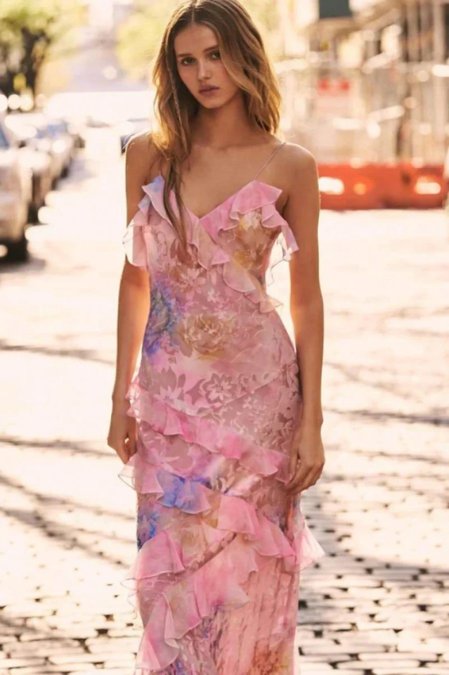 Carmen – Tropical Elegant Kleid für Damen