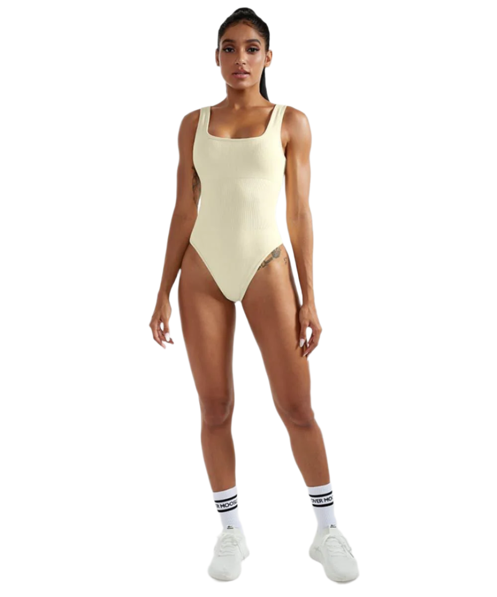 Sophie – Plüsch-Sherpa Damen Badeanzug