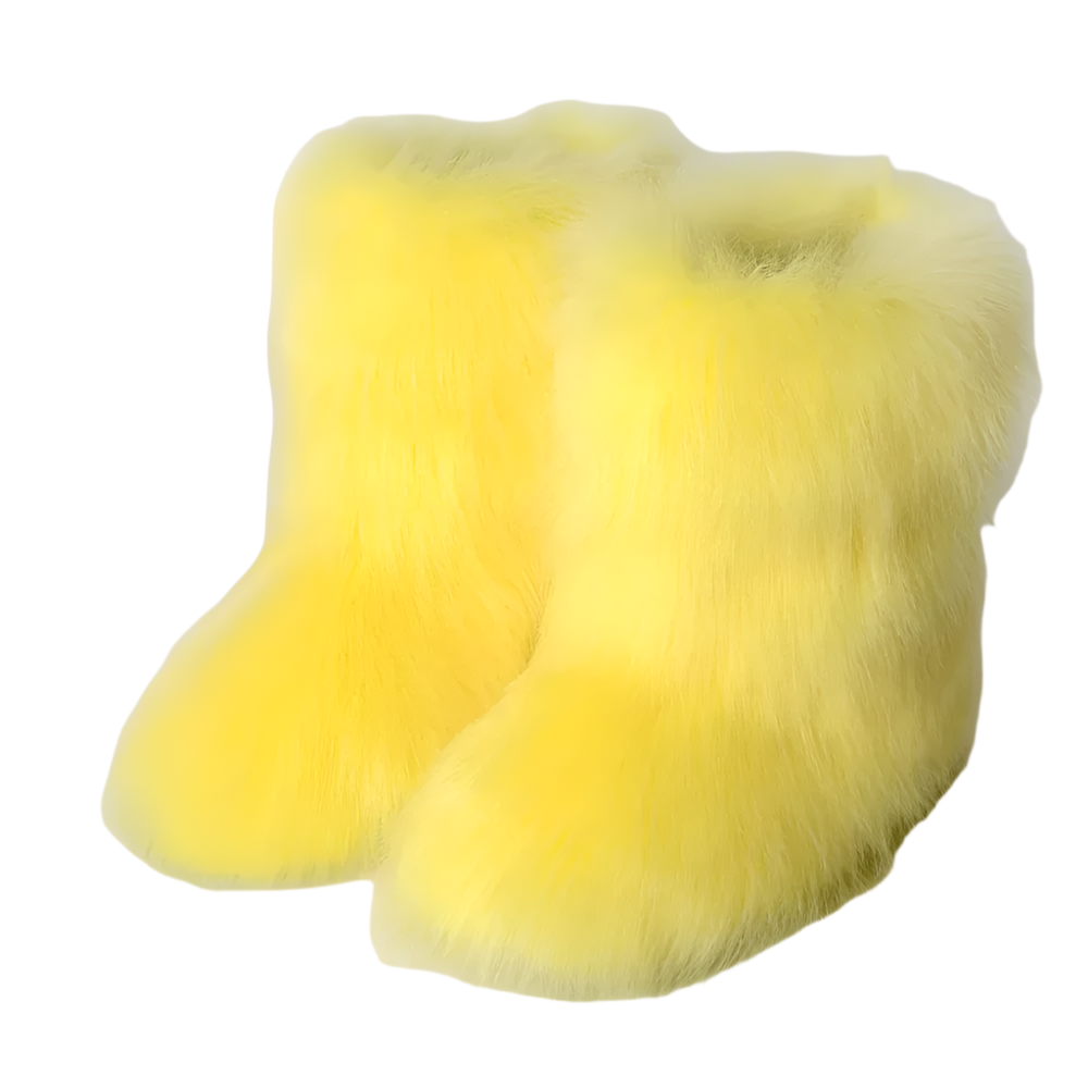 Juliette – Gemütliche Vegane Fluffy Boots für Frauen