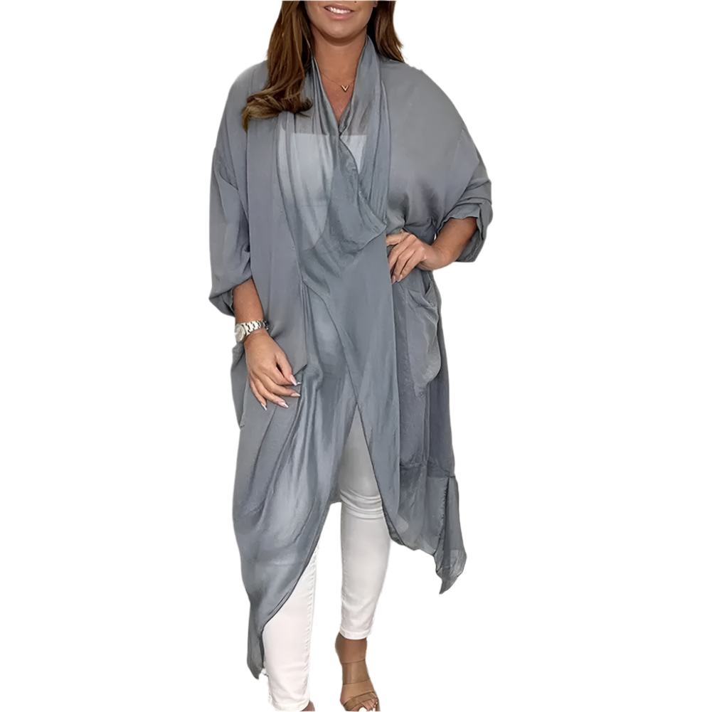 Sofia – Luxuriöse Damen-Strickjacke aus Seide