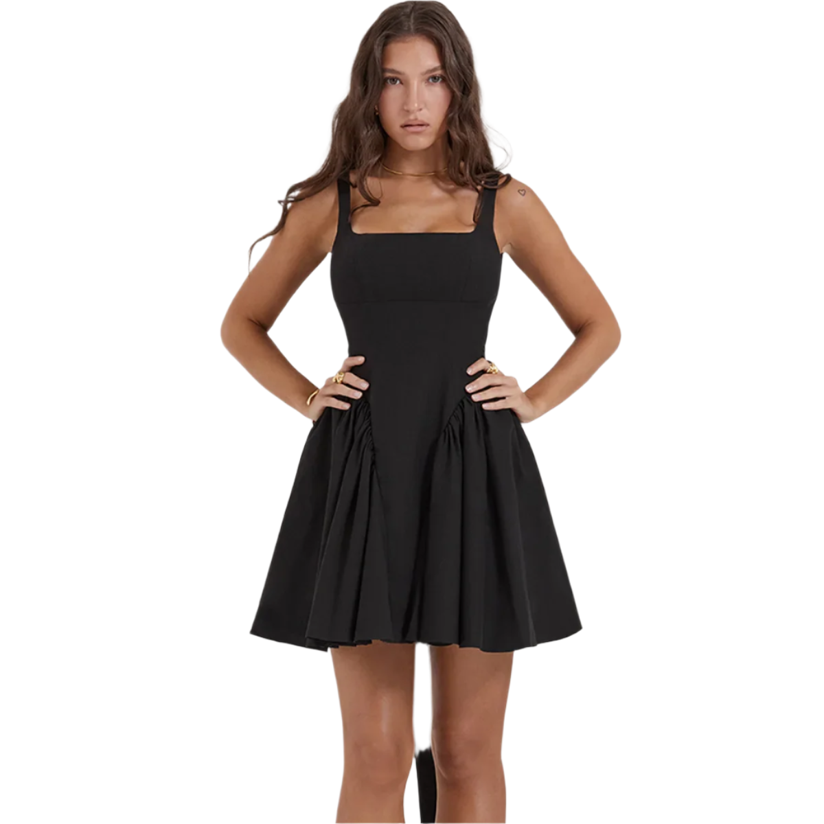 Elena – Elegantes Spitzen-Rückenfreies Mini-Sommerkleid für Damen