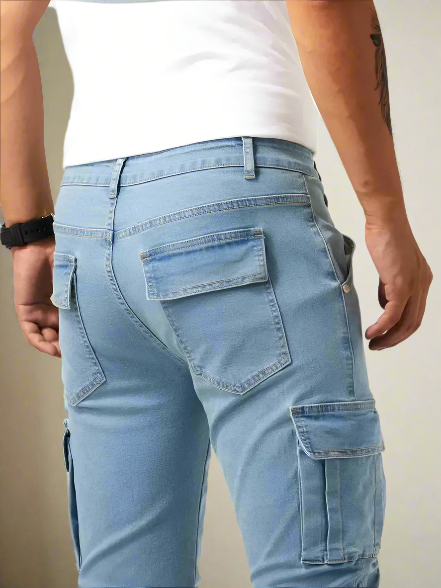 Matteo –Tapered Herren Cargo-Jeans