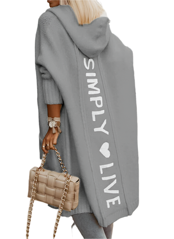 Helena – Gemütliche Oversized Damen Strickjacke