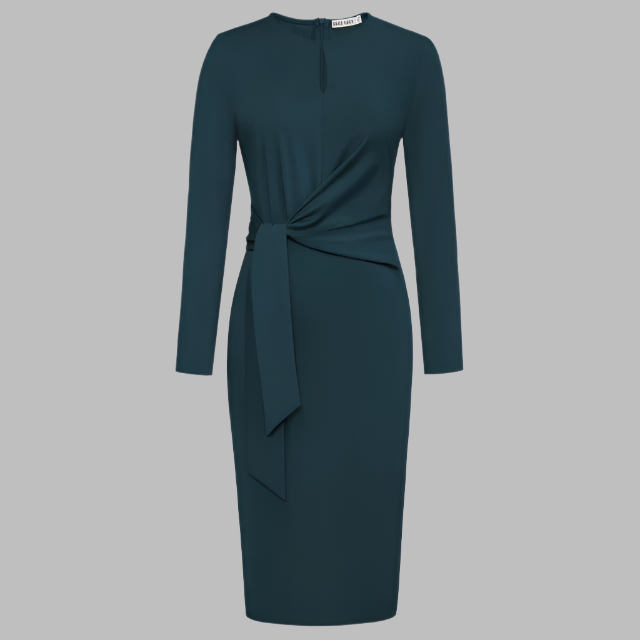 Sarina – Elegantes Langarmkleid für Damen