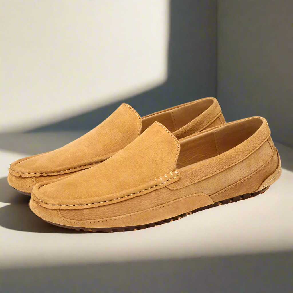 Henry – Handgefertigte Herren-Slipper aus Wildleder