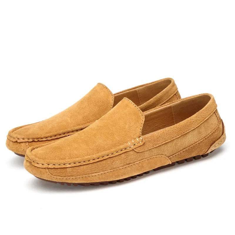 Henry – Handgefertigte Herren-Slipper aus Wildleder