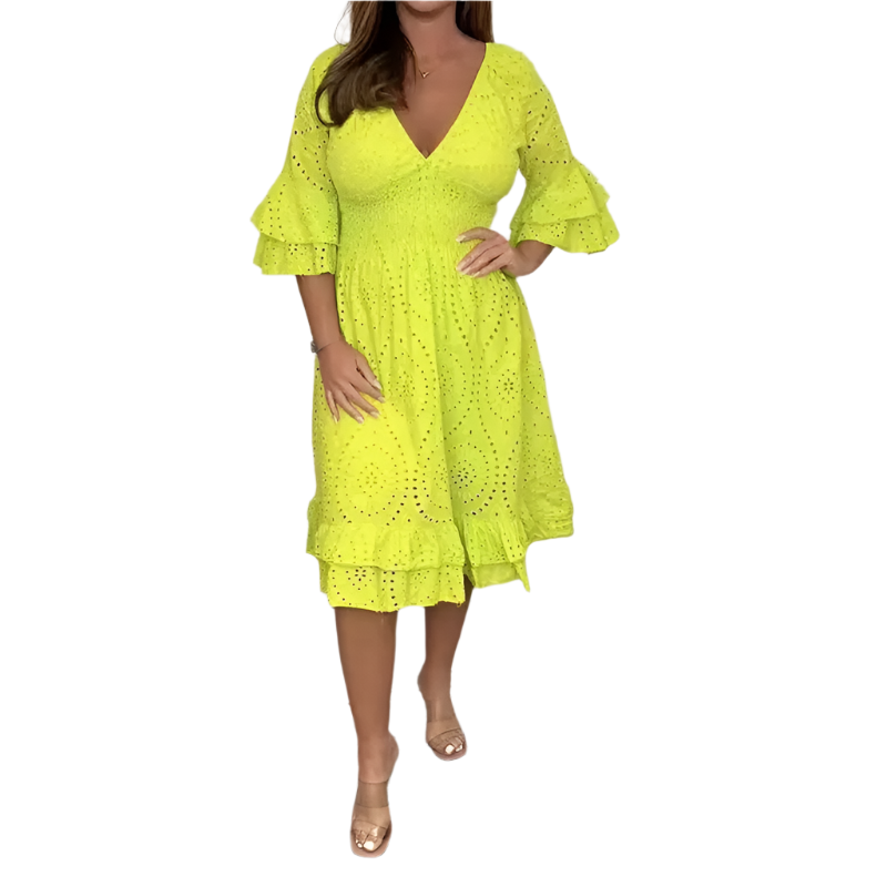 Adèle – Damen Spitzen-Sommerkleid