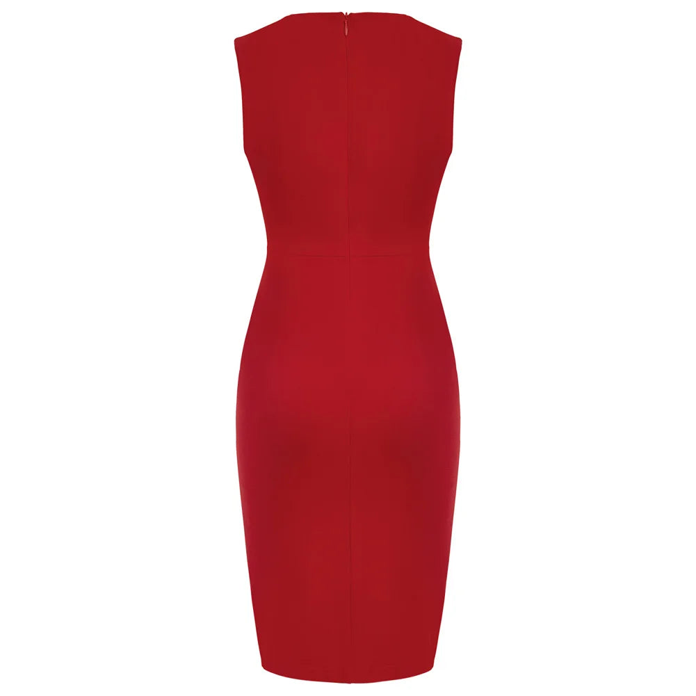 Isabella – Elegantes Schlanke Passform Damenkleid