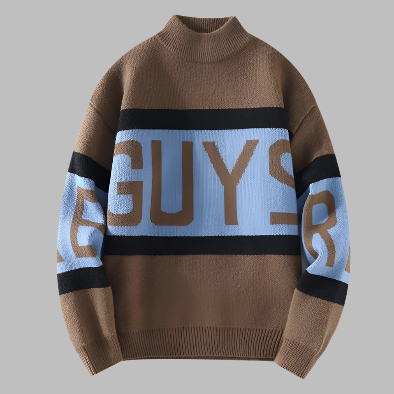 Lorenzo – Lässiger Herrenpullover aus weichem Gewebe