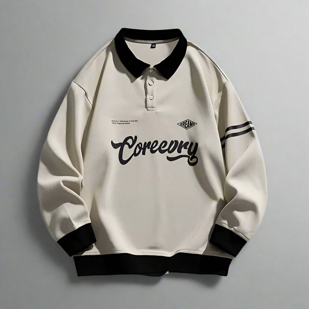 Marcus – Oversized Herren-Sweatshirt mit Kontrastdesign