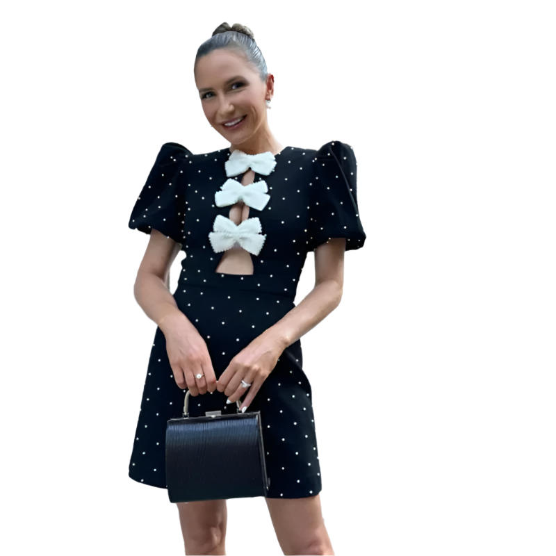 Giovanna – Atemhaftes Pailletten-Minikleid für Damen