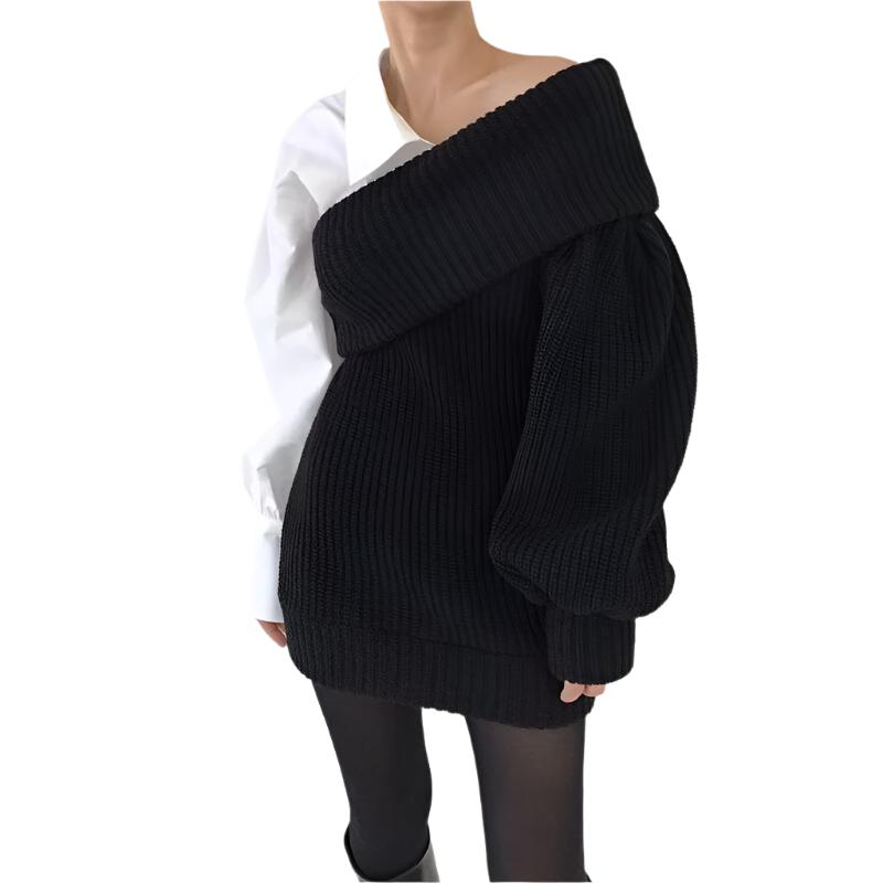 Giulia – Stilvolle Kombination aus Top, Shirt und Pullover für Frauen