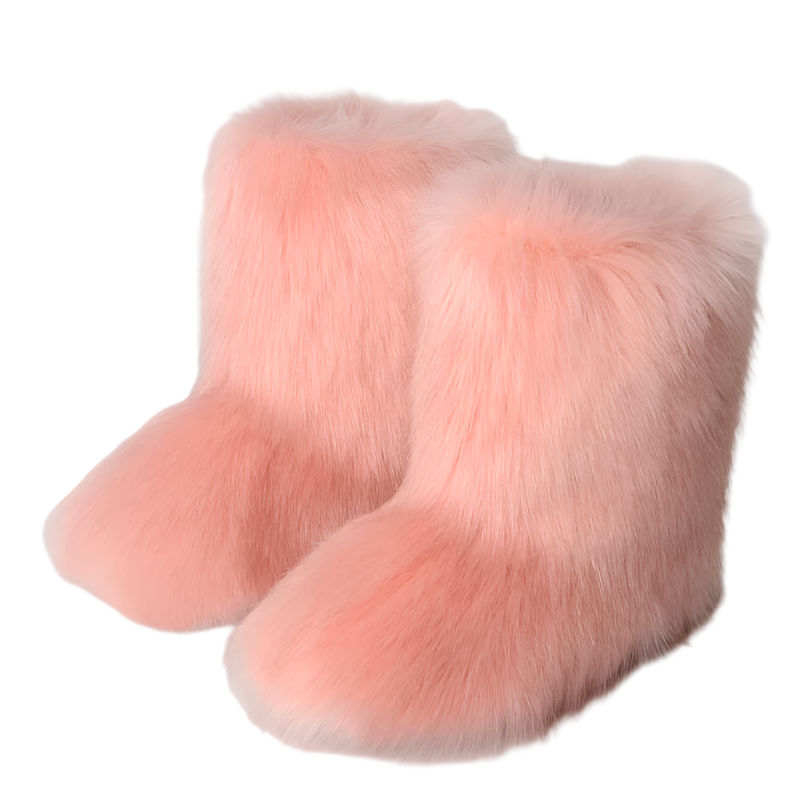 Juliette – Gemütliche Vegane Fluffy Boots für Frauen