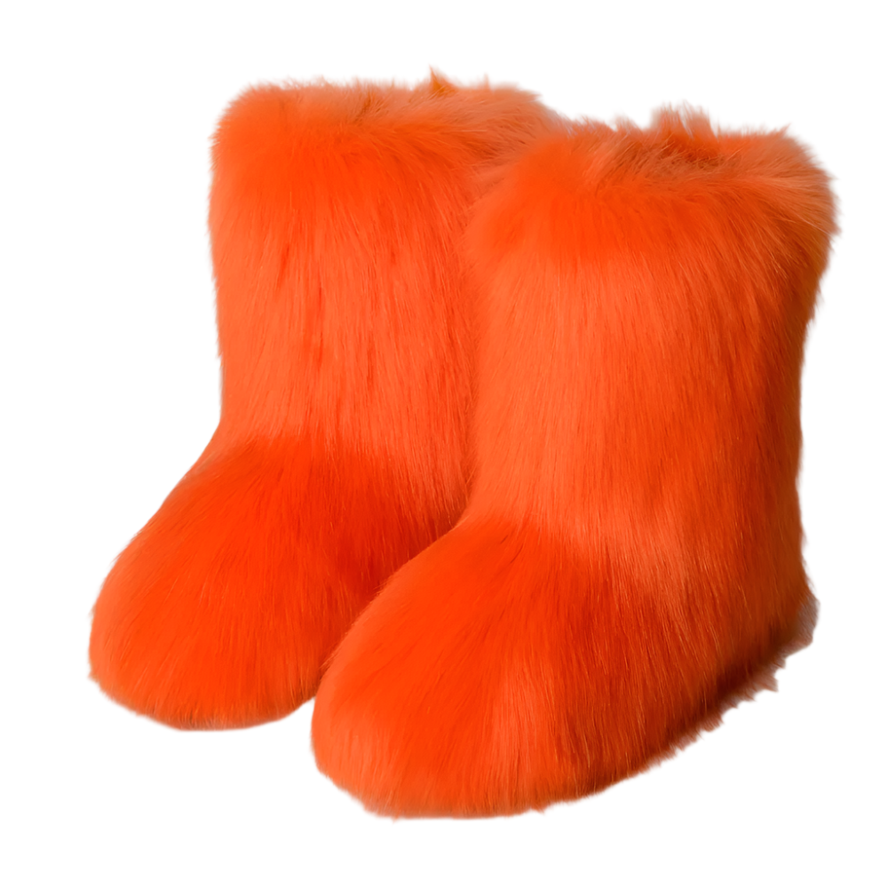 Juliette – Gemütliche Vegane Fluffy Boots für Frauen