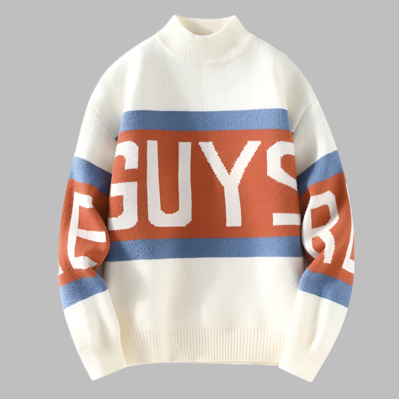 Lorenzo – Lässiger Herrenpullover aus weichem Gewebe