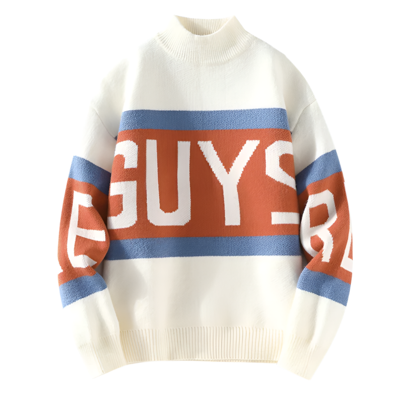 Lorenzo – Lässiger Herrenpullover aus weichem Gewebe