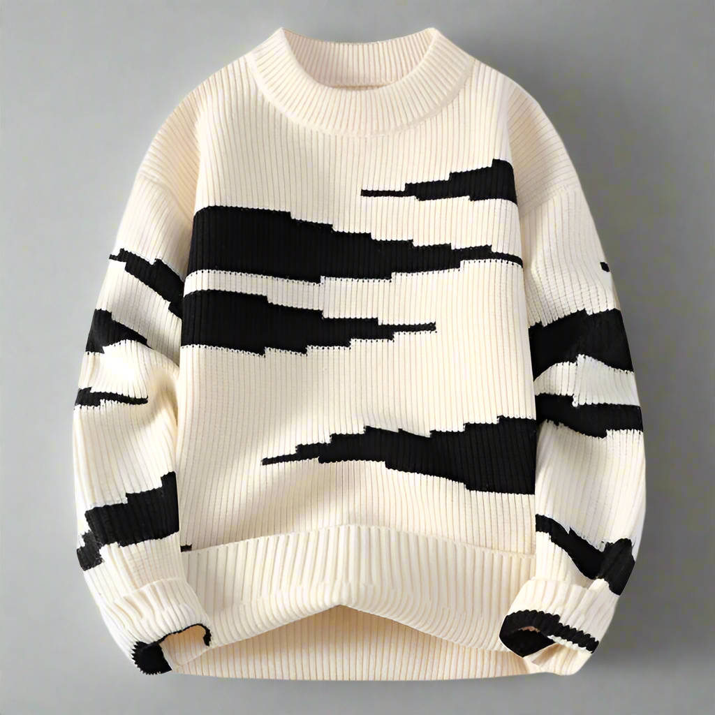 Satoshi – Eleganter Winterpullover für Herren