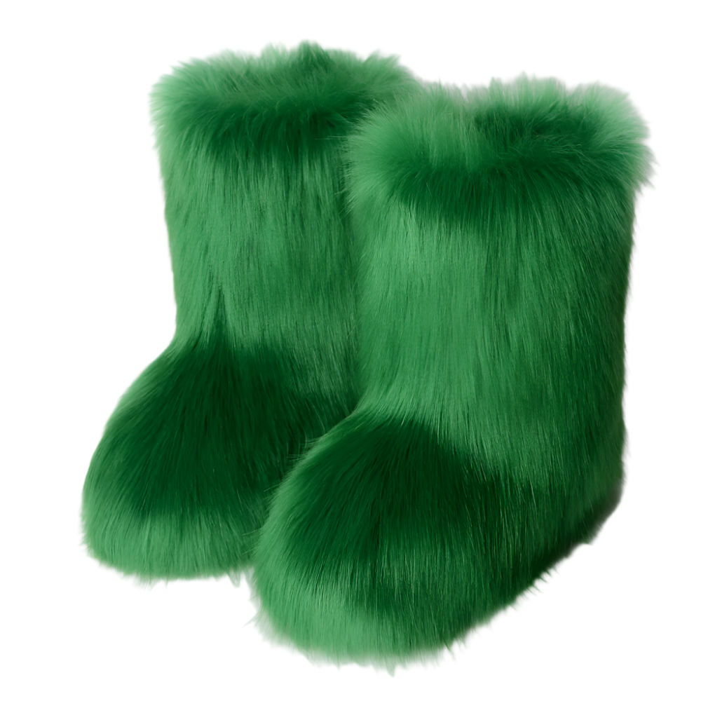 Juliette – Gemütliche Vegane Fluffy Boots für Frauen