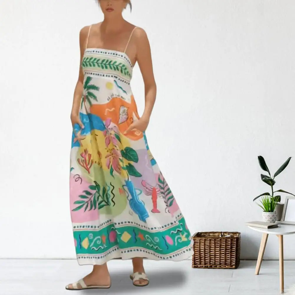 Maris – Luftiges Sommer-Maxikleid für Damen