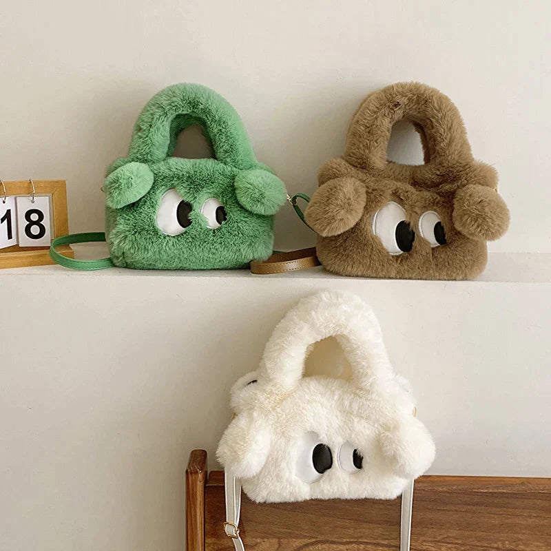 Elena – Luxuriöse Stofftasche für Kuscheltiere