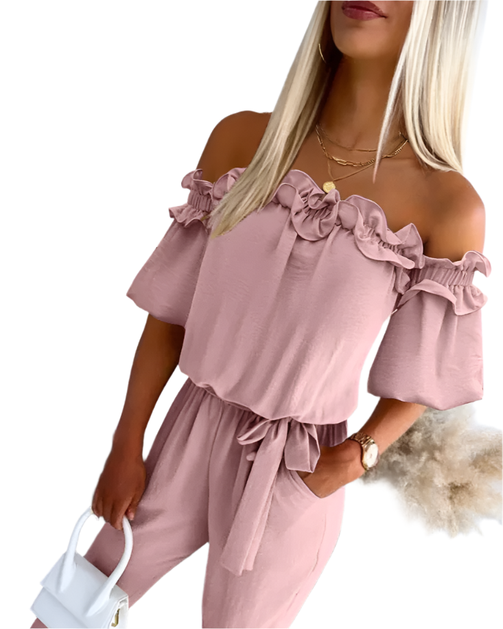 Lara - Off-Shoulder Playsuit für Damen