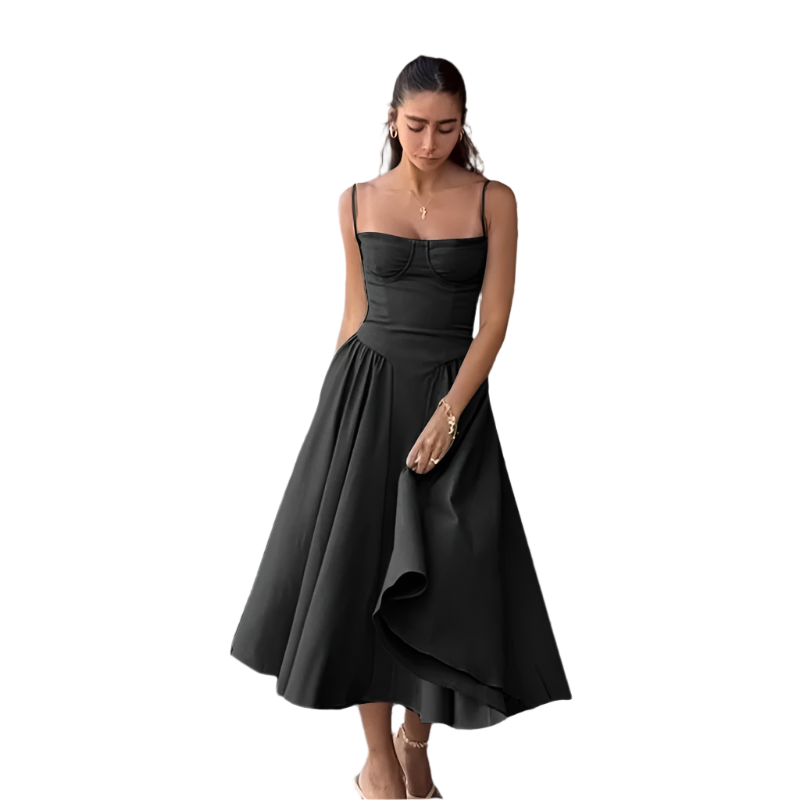 Bianca – Elegantes Damen-Trägerkleid für besondere Anlässe
